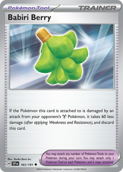 Babiri Berry 163/191 Pokémon Surging Sparks Regular
