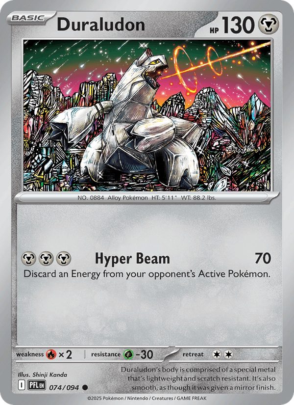Duraludon 074/094 Phantasmal Flames Pokémon TCG Regular