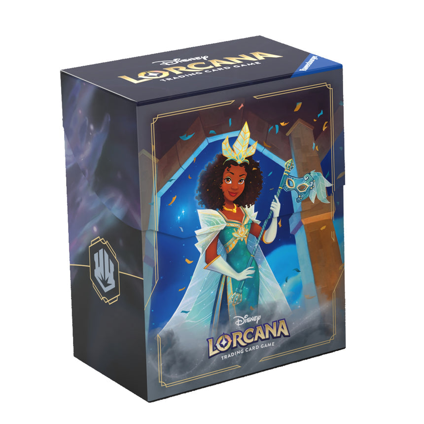 Official Disney Lorcana Shimmering Skies Tiana deck box sealed packaging