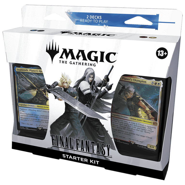 Magic The Gathering FINAL FANTASY Starter Kit Cloud and Sephiroth decks English sealed box
