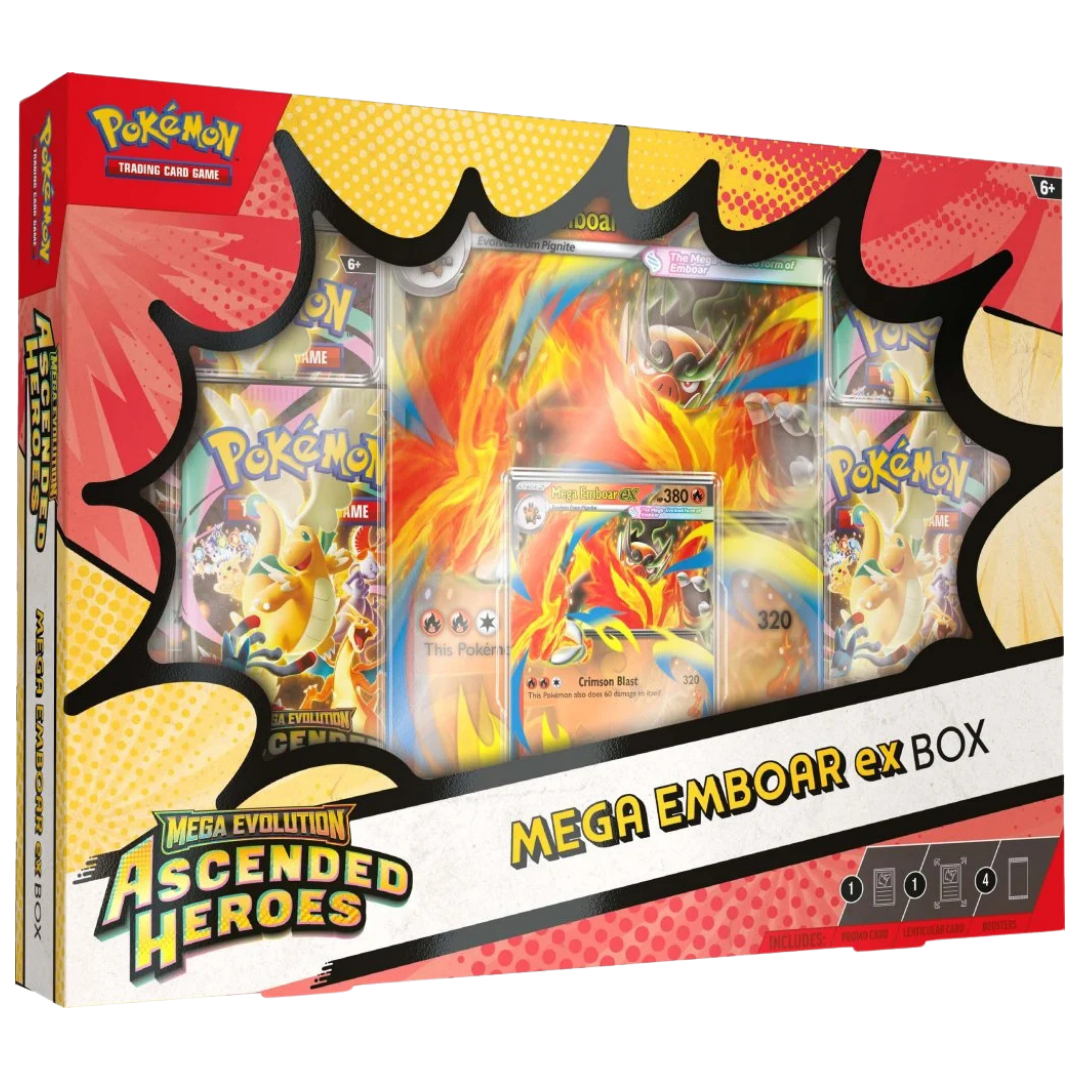 Pokémon TCG AH-EMBOAR-EX sealed retail product packaging