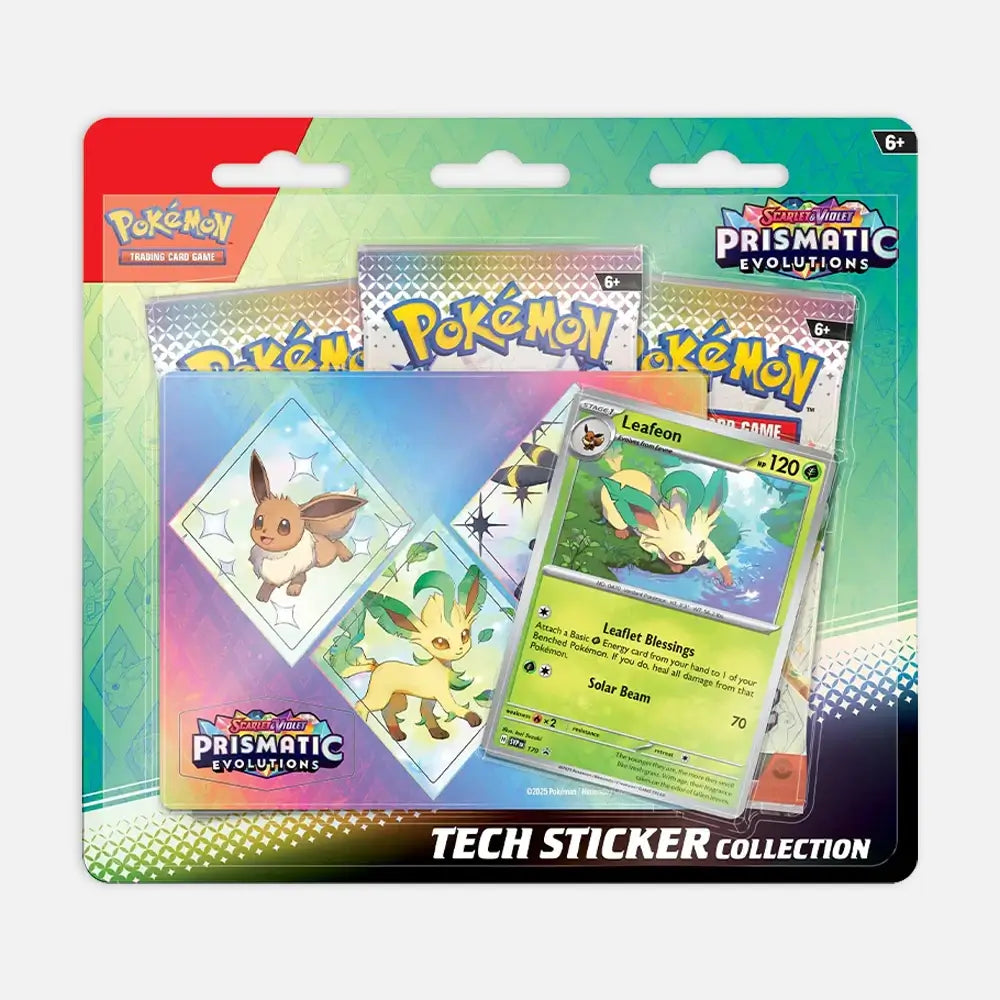 Pokémon TCG PE-LEAFEON-STICKER sealed product packaging