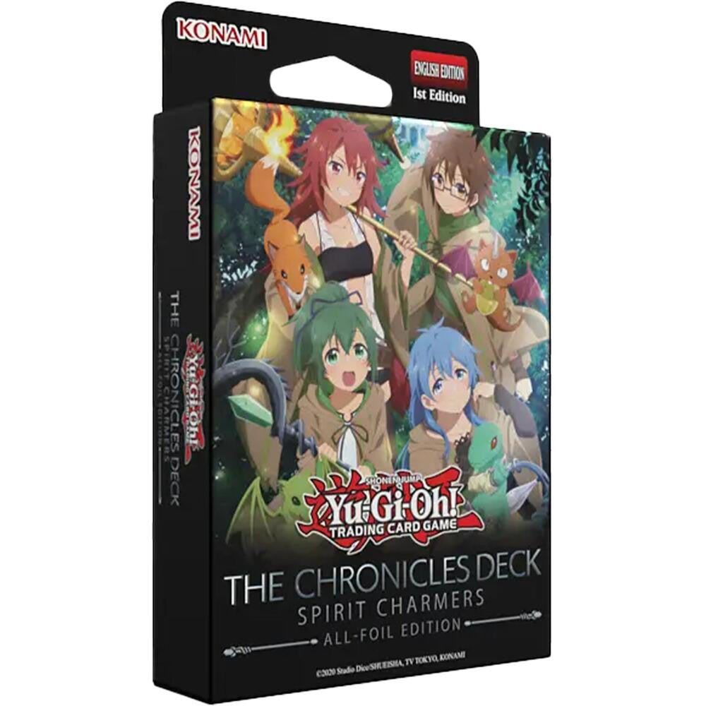 Yu-Gi-Oh The Chronicles Deck Spirit Charmers All-Foil Edition English 1st Edition factory-sealed box
