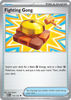 Fighting Gong 116/132 Pokémon Mega Evolution Regular
