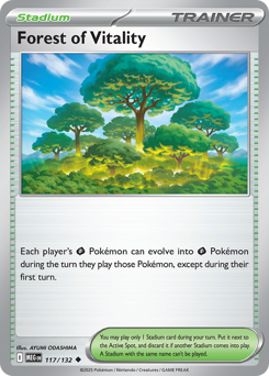 Forest of Vitality 117/132 Pokémon Mega Evolution Regular