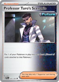 Professor Turo's Scenario 121/131 Pokémon Prismatic Evolutions Regular