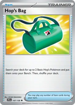 Hop's Bag 147/159 Pokémon Journey Together Reverse Holo
