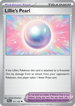 Lillie's Pearl 151/159 Pokémon Journey Together Regular