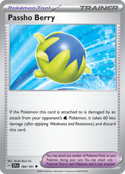 Passho Berry 184/191 Pokémon Surging Sparks Regular