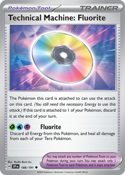 Technical Machine: Fluorite 188/191 Pokémon Surging Sparks Regular
