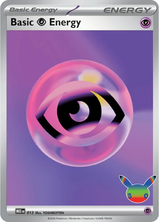 Basic Psychic Energy 013 – Pokémon 30th Celebration – Holo