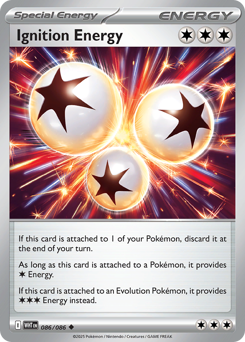 Ignition Energy 086/086 Pokémon White Flare Regular