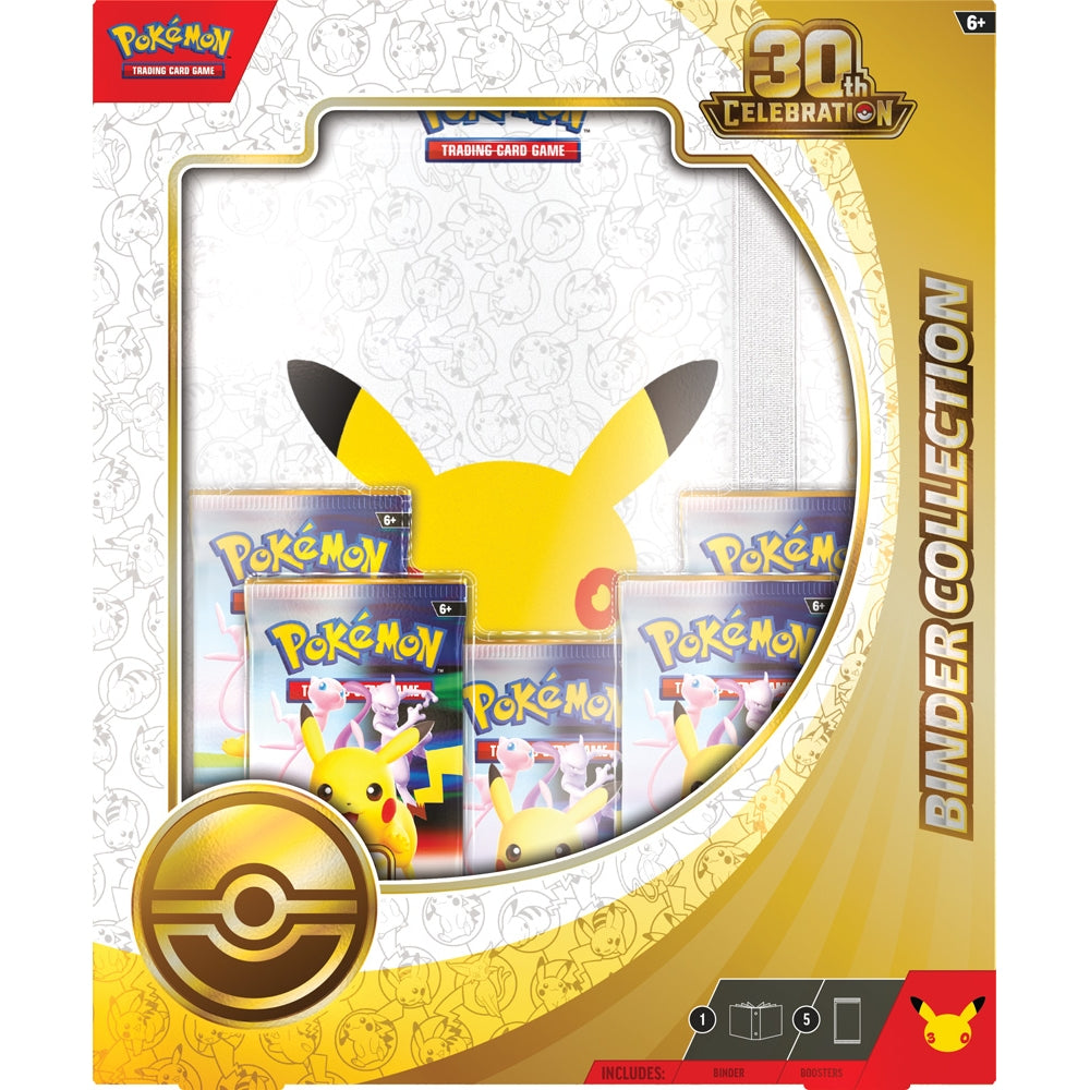 Pokémon TCG: 30th Celebration — Binder Collection sealed product packaging