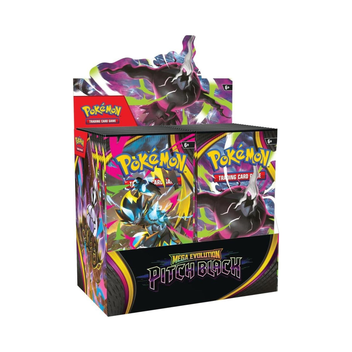 Pokémon TCG: Mega Evolution — Pitch Black — Booster Box (36 packs) sealed product packaging