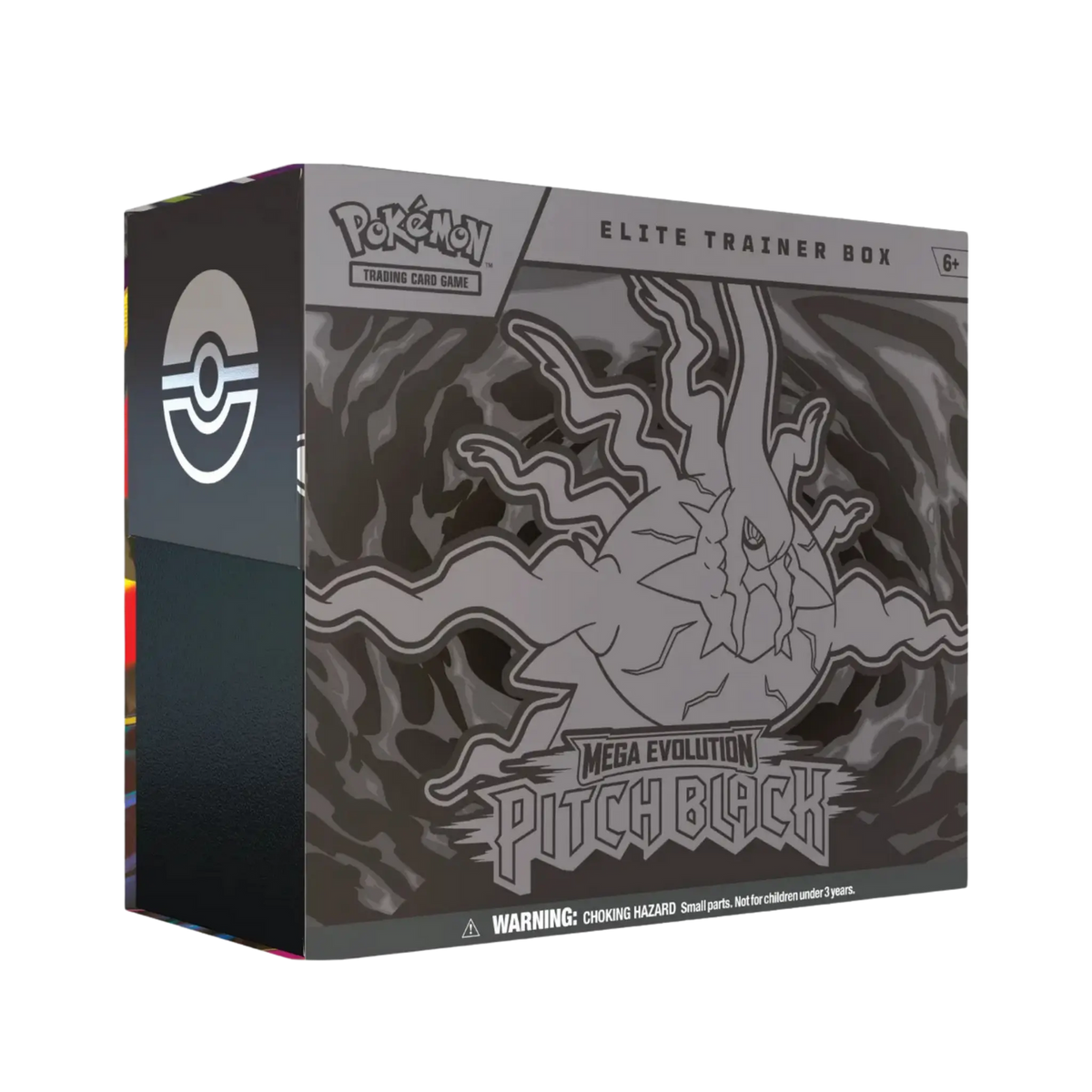 Pokémon TCG: Mega Evolution — Pitch Black — Elite Trainer Box sealed product packaging