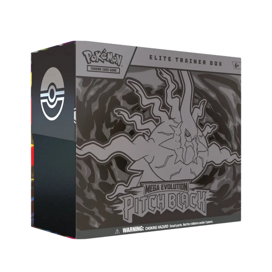 Pokémon TCG: Mega Evolution — Pitch Black — Elite Trainer Box sealed product packaging