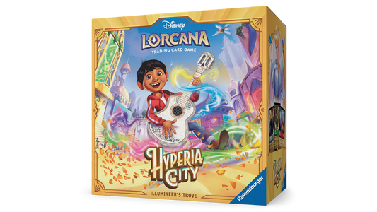 Disney Lorcana Hyperia City Illumineer's Trove sealed box