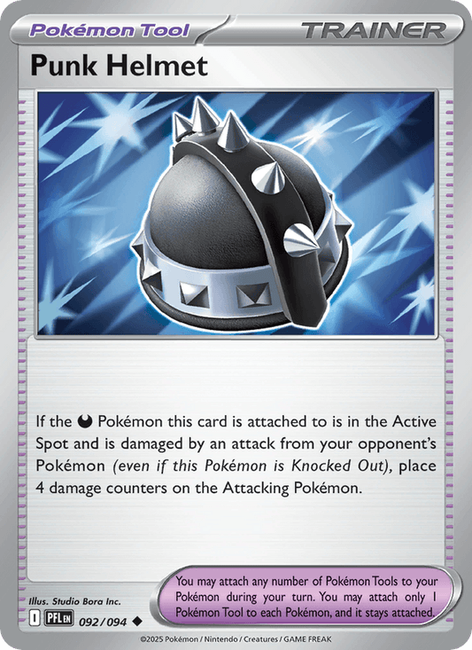 Punk Helmet 092/094 Pokémon Phantasmal Flames Regular