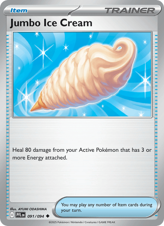 Jumbo Ice Cream 091/094 Pokémon Phantasmal Flames Regular