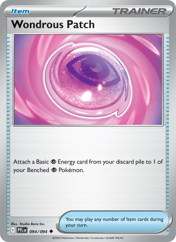 Wondrous Patch 094/094 Pokémon Phantasmal Flames Regular