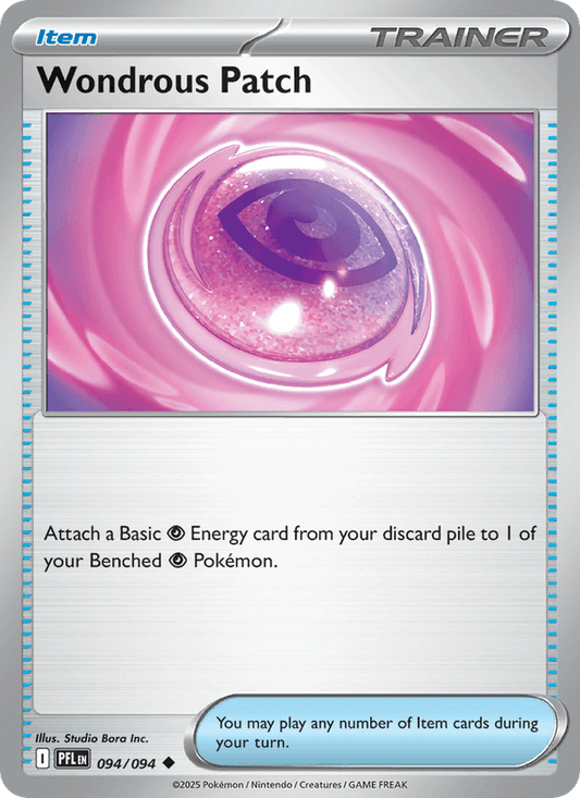Wondrous Patch 094/094 Pokémon Phantasmal Flames Regular