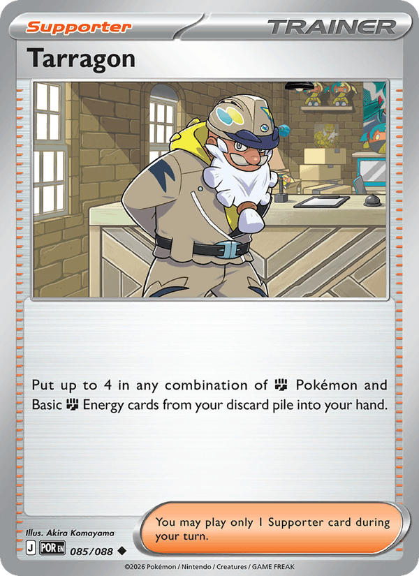 Tarragon 085/088 Pokémon Perfect Order Regular