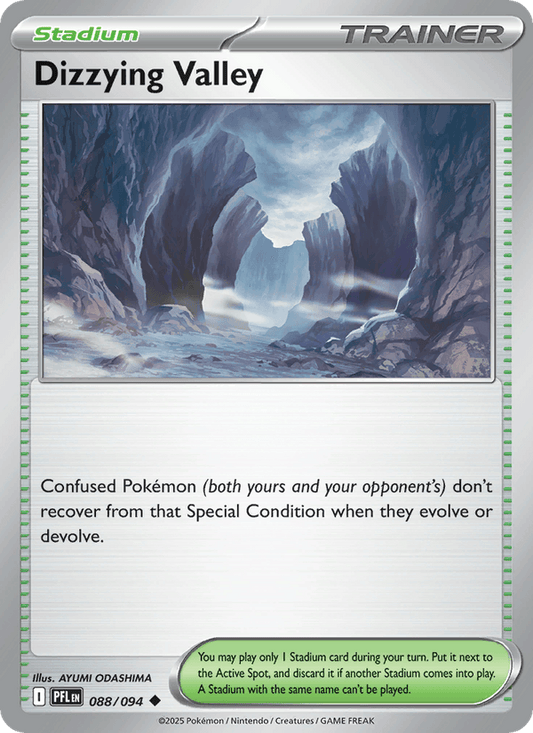 Dizzying Valley 088/094 Pokémon Phantasmal Flames Regular