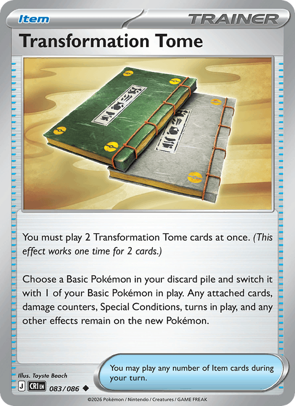 Transformation Tome 083/086 Pokémon Chaos Rising Regular