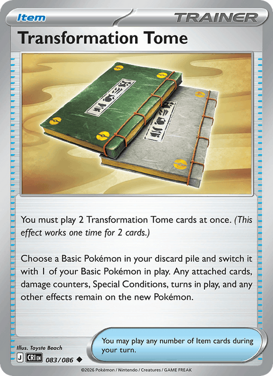 Transformation Tome 083/086 Pokémon Chaos Rising Regular