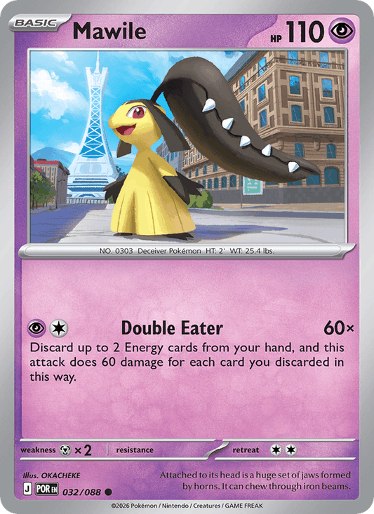 Mawile 032/088 Perfect Order Pokémon TCG Regular