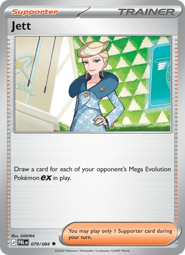 Jett 079/084 Pokémon Pitch Black Reverse Holo