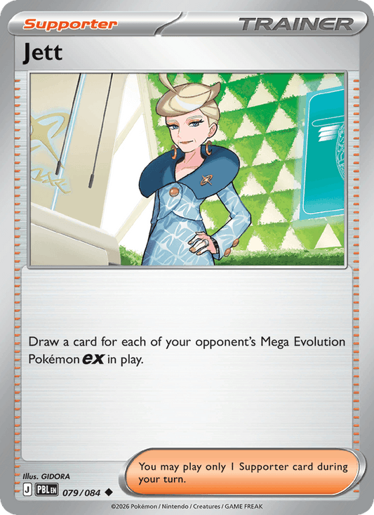 Jett 079/084 Pokémon Pitch Black Reverse Holo
