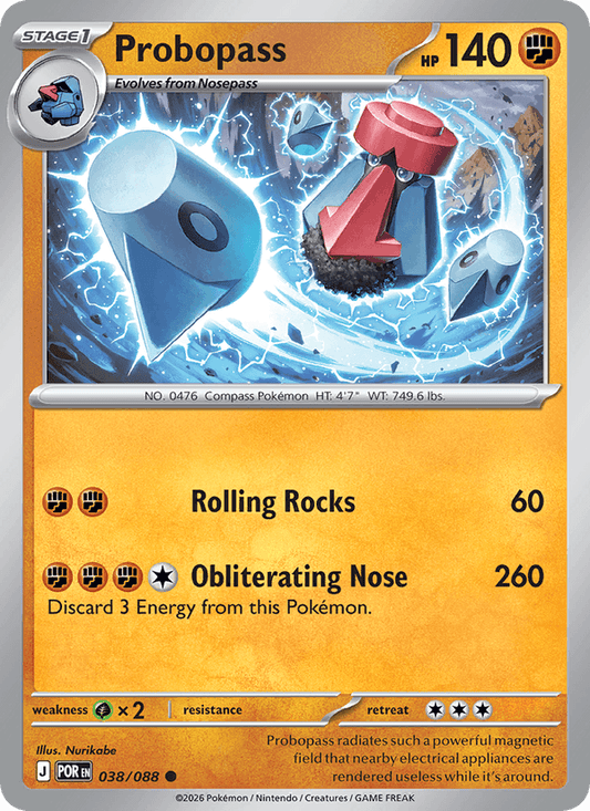 Probopass 038/088 Perfect Order Pokémon TCG Regular