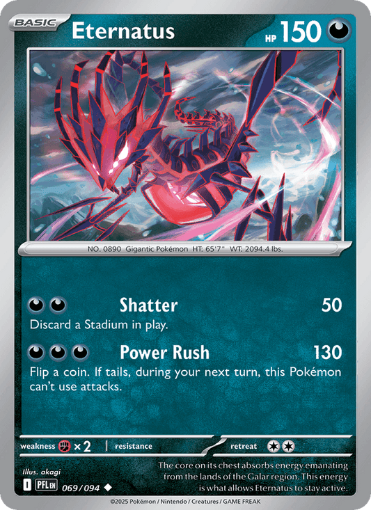 Eternatus 069/094 Phantasmal Flames Pokémon TCG Regular