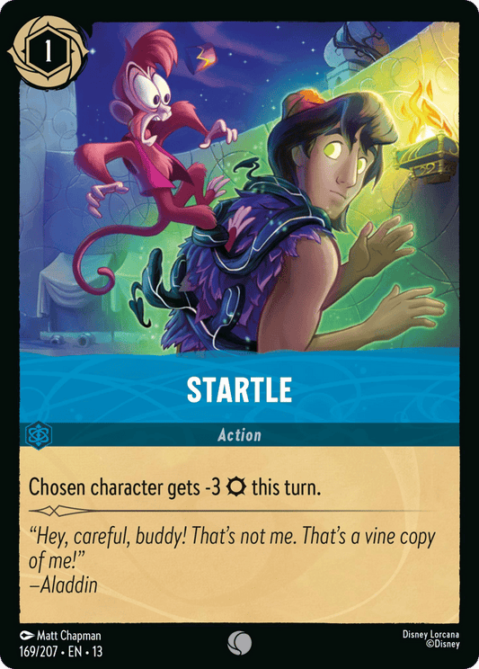 Startle 169/207 — Disney Lorcana Attack of the Vine! English non-foil card front