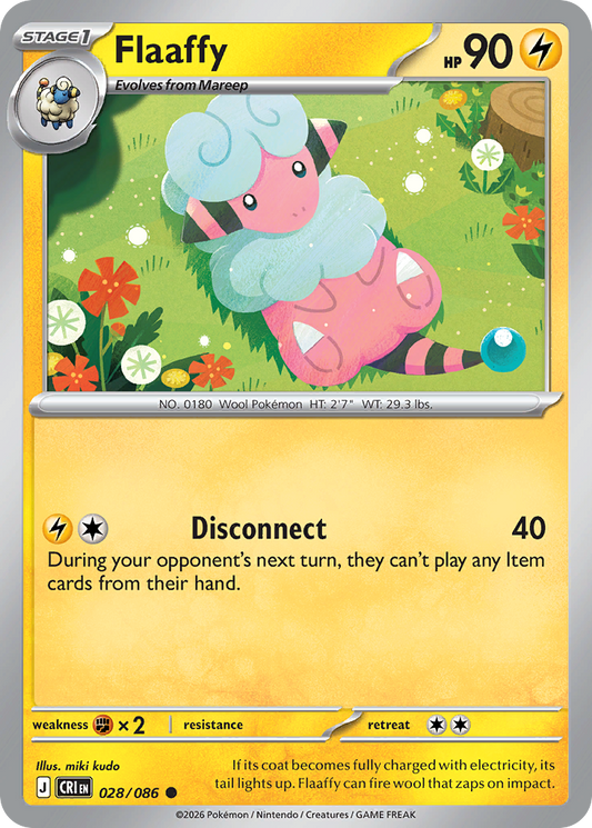 Flaaffy 028/086 – Pokémon Chaos Rising – Regular