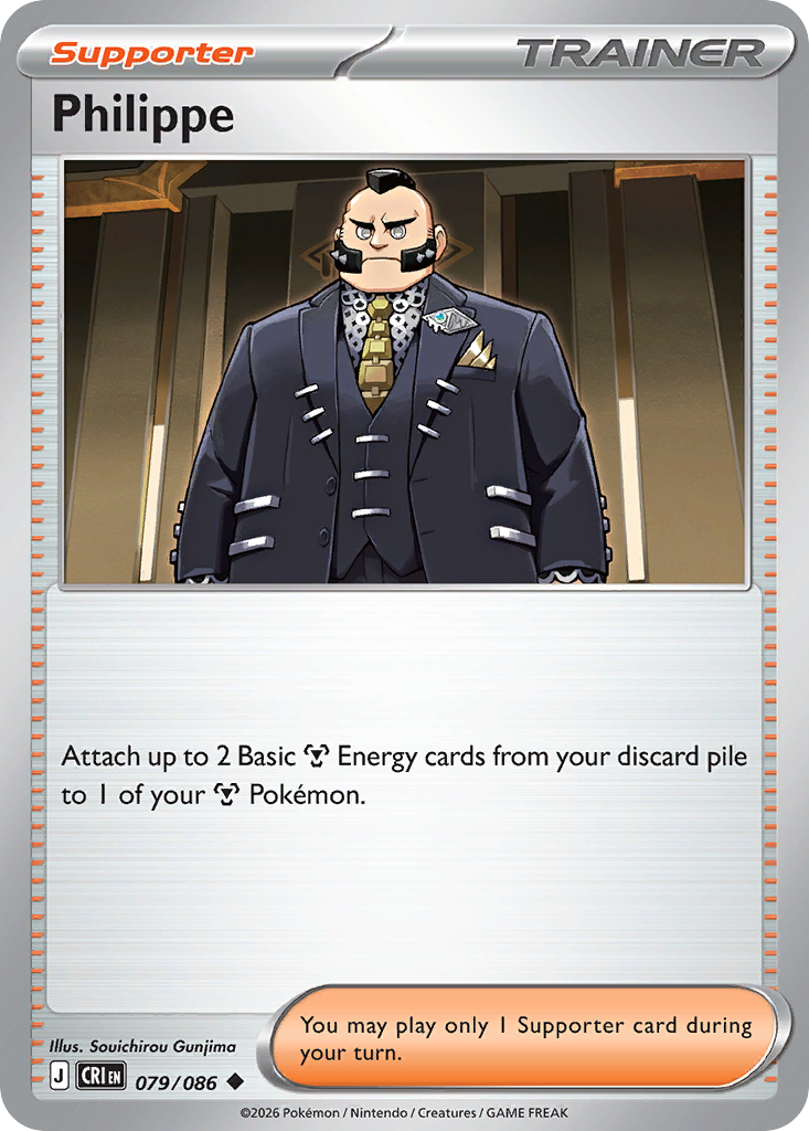 Philippe 079/086 – Pokémon Chaos Rising – Regular