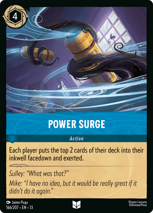 Power Surge 166/207 — Disney Lorcana Attack of the Vine! non-foil English card