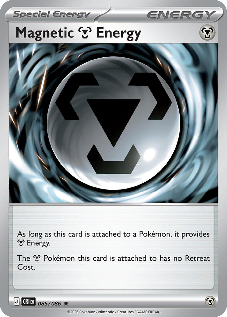 Magnetic Metal Energy 085/086 Pokémon Chaos Rising – Reverse Holo