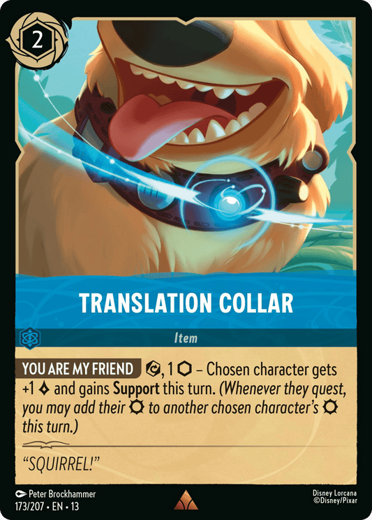 Translation Collar 173/207 — Disney Lorcana Attack of the Vine! non-foil English card
