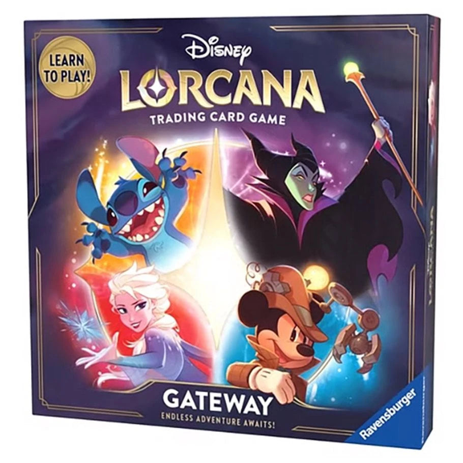 Official Disney Lorcana Gateway Learn to Play boxed 2 player TCG game