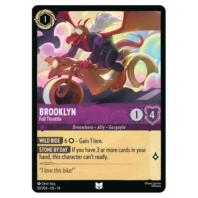 Brooklyn - Full Throttle 050/204 – English card reference artwork