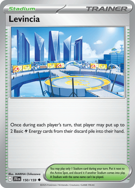 Levincia 150/159 – Pokémon Journey Together card artwork