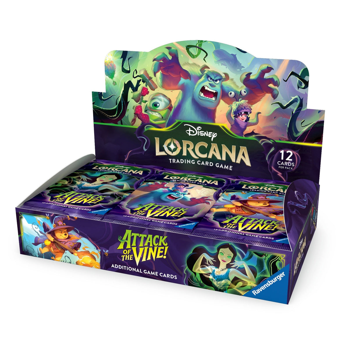 Disney Lorcana – Attack of the Vine! Booster Box (24 Packs)