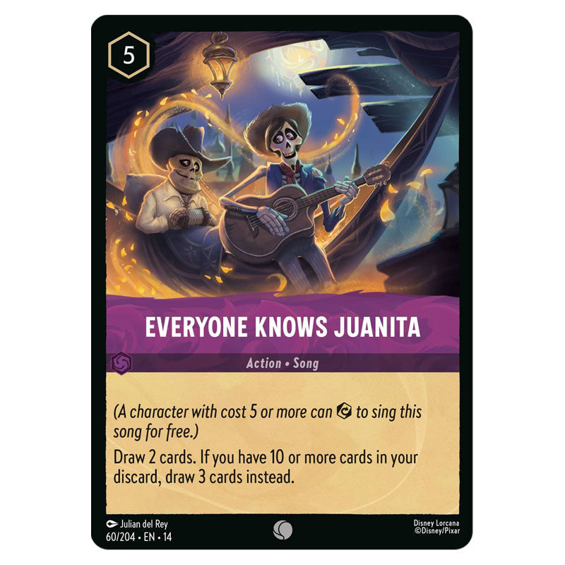 Everyone Knows Juanita 060/204 Non-Foil – English card front