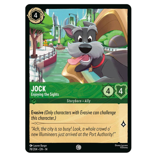 Jock - Enjoying the Sights 078/204 Non-Foil – English card front