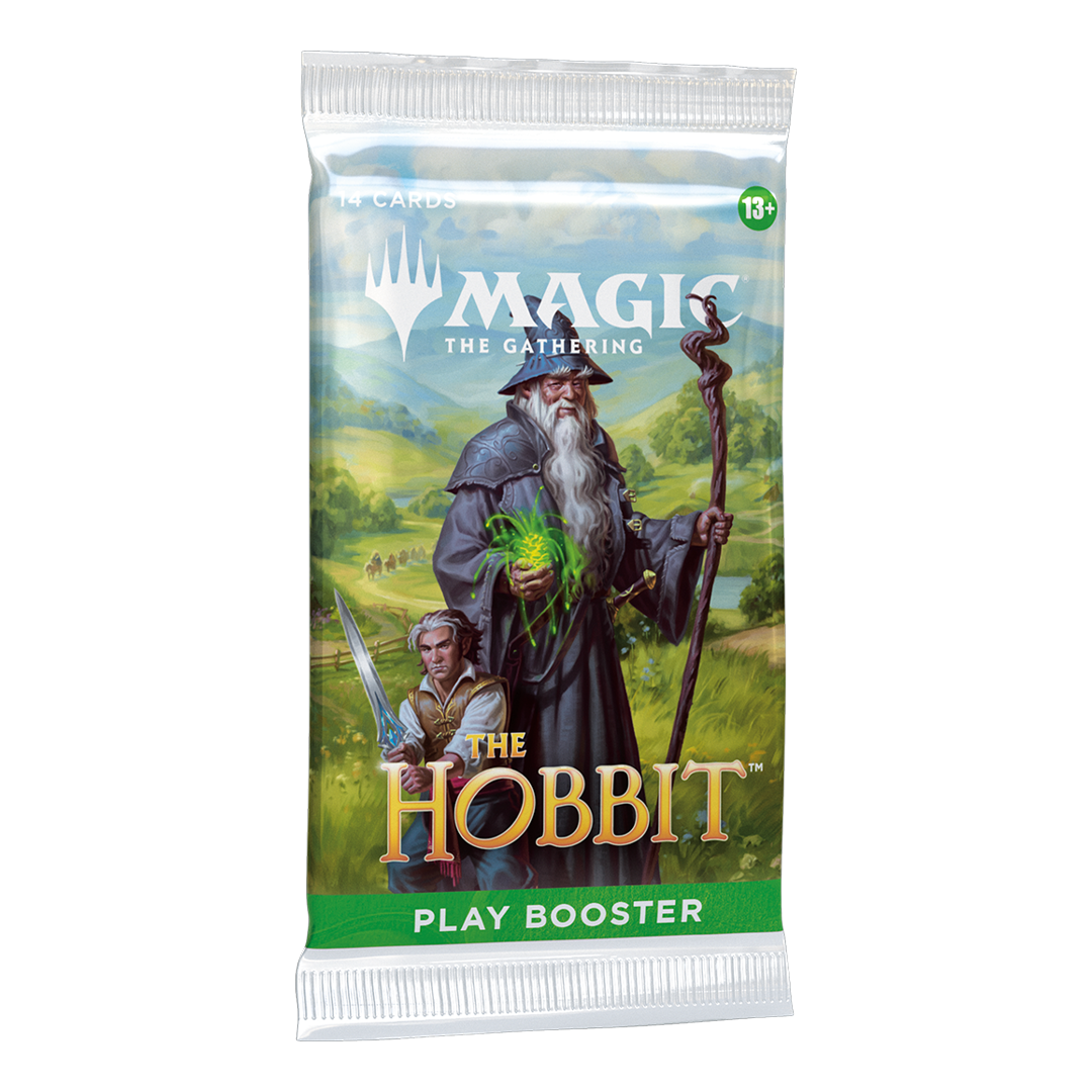Magic The Gathering The Hobbit Play Booster - illustrative pack artwork; pack design may vary