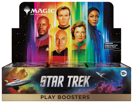 Magic The Gathering Star Trek Play Booster Box (30 Packs) sealed product