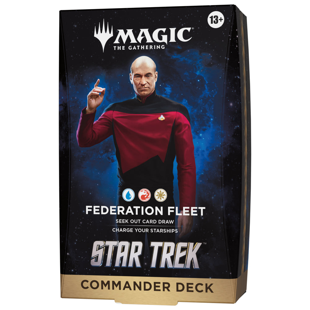 Magic The Gathering Star Trek Federation Fleet Commander Deck sealed product