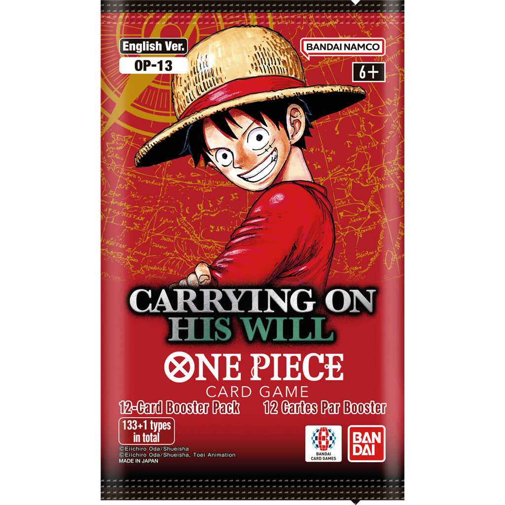 English One Piece Card Game OP-13 Booster Pack (12 Cards)